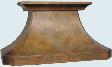 copper range hood # 3233