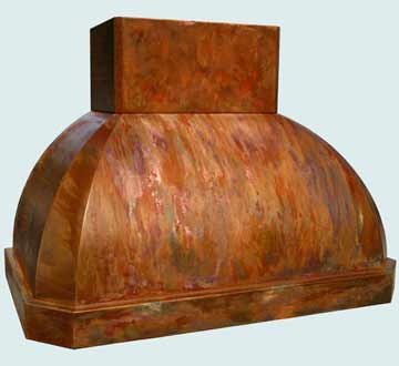  Copper Range Hood # 3815