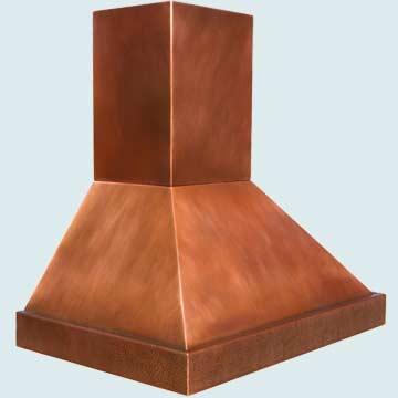  Copper Range Hood # 3827