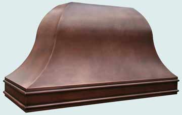  Copper Range Hood # 3880