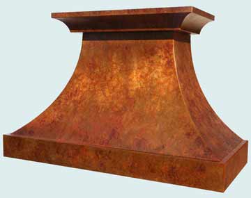  Copper Range Hood # 3960