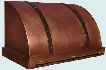 Copper Range Hood # 3984