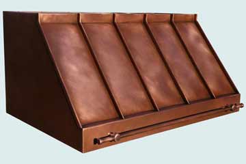  Copper Range Hood # 3986