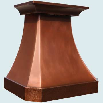 Copper Stove Hood # 4033