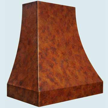 Copper Kitchen Range Hood # 4272