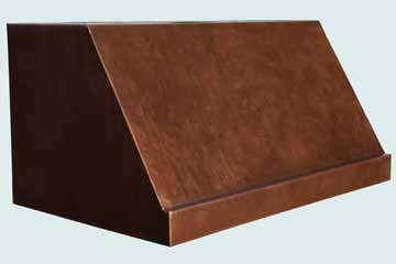 Copper Stove Hood # 4307