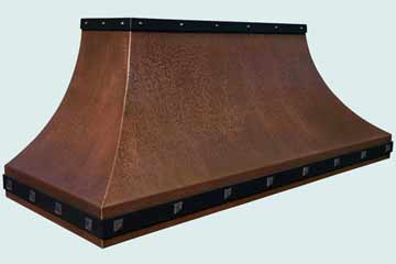 Copper Custom Vent Hood # 4339