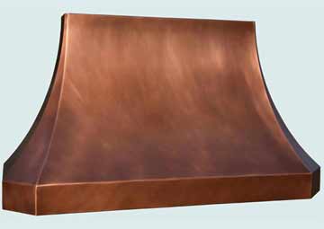 Copper Vent hood # 4376