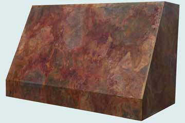  Copper Range Hood Lori's Bold Old World Patina