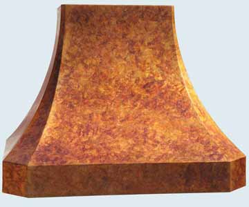 Copper Island Range Hood # 4501