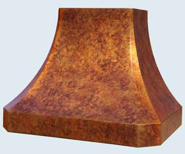  Copper Range Hood Medium Renoir Patina