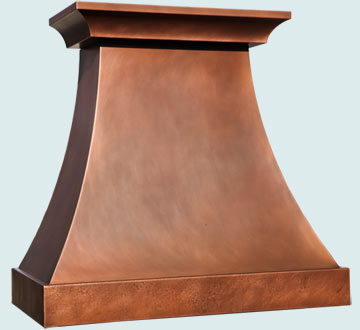 Copper Oven Hood # 5013