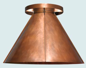 Copper Exhaust Hood # 5142