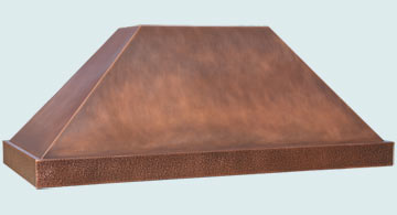 Copper Kitchen Hood # 5204