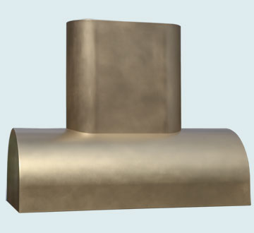  Bronze Range Hood Barrel Island 