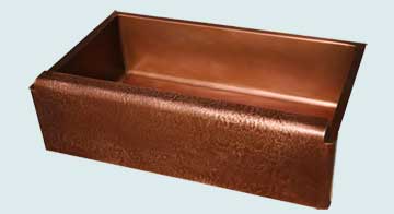 Custom Copper Farmhouse Sinks # 3014