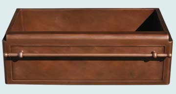 Copper Sinks Towel Bar  # 3653