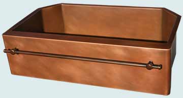 Copper Sinks Towel Bar  # 4661