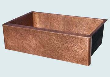 Custom Copper Farmhouse Sinks # 4847