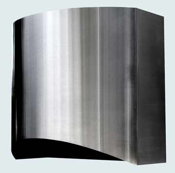  Stainless Steel Range Hood Tall Arched Cylinder 