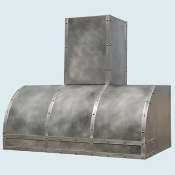  Zinc Range Hood # 5292