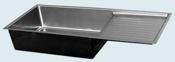 Stainless Steel Drainboard Sinks Undermount Sink With Drainboard