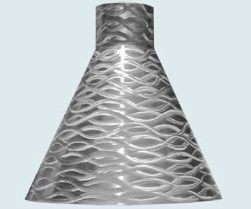  Stainless Steel Range Hood Patterned Conical