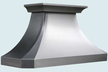  Stainless Steel Range Hood Classic French Country W/ Grain Finish