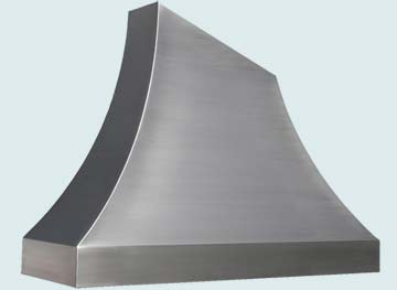  Stainless Steel Range Hood Double Sweep With Angled Top