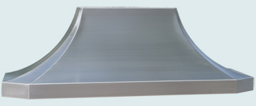  Stainless Steel Range Hood Long Body W/ Grain finish