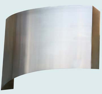  Stainless Steel Range Hood Long & Angled Front Cylinder