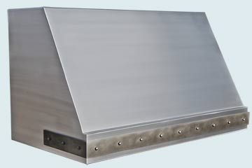  Stainless Steel Range Hood Zinc Strap On Bottom Band