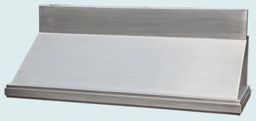  Stainless Steel Range Hood Streamlined Horizontal Lines