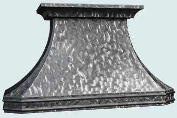  Stainless Steel Range Hood Butterfly Finish & Half-Round Moldings