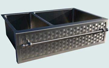 Stainless Steel Woven Apron Sinks # 3051