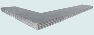  Zinc Countertop # 3366