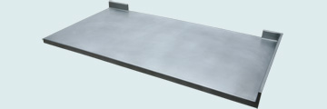  Zinc Countertop Stove End Countertop