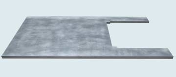  Zinc Countertop Regular Price $10,876  Sale Price $5,400!!