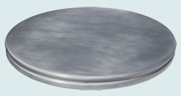  Zinc Countertop Round Island Mon Ami