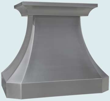  Stainless Steel Range Hood Smooth Body W/ Integral Band & Grain Finish