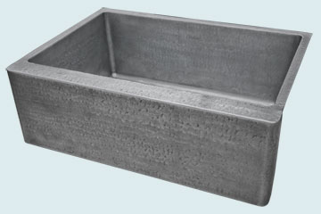 Custom Zinc Farmhouse Sinks # 3883