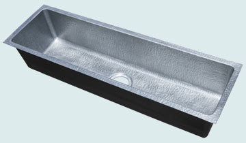 Custom Zinc Kitchen Sinks # 5203