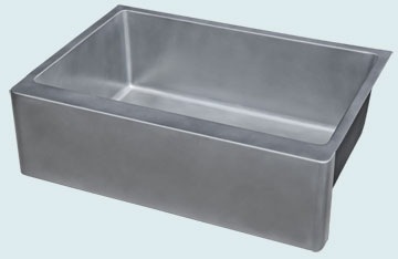 Custom Zinc Farmhouse Sinks # 5354