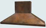 Bronze and Brass Range Hoods Pyramid