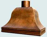 Copper Range Hoods Chateau