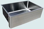 Stainless Steel Custom Farmhouse Sinks