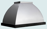 Stainless Steel Range Hoods Double Roll