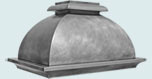 Zinc Range Hoods French Bell