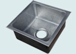 Zinc Bar & Prep Sinks