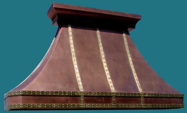 Huge 17' French Country Copper Hood 